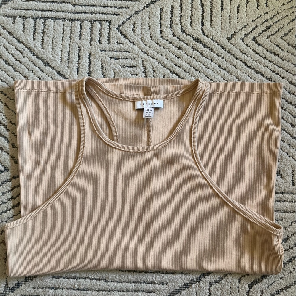 Topshop Racerback Tank Top